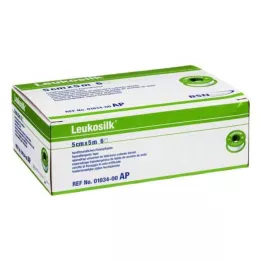 LEUKOSILK 5 cmx5 m, 6 db