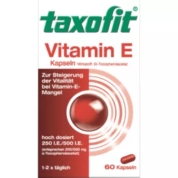 TAXOFIT E -vitamin lágy kapszulák, 60 db