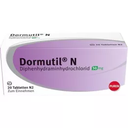 DORMUTIL N tabletta, 20 db