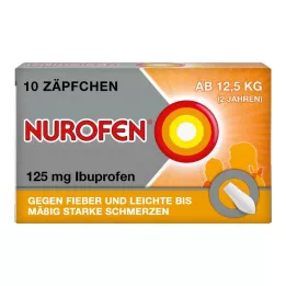 NUROFEN Junior 125 mg-os kúpok, 10 db