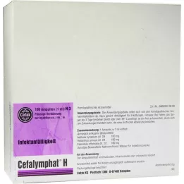 CEFALYMPHAT H Ampoules, 100x1 ml