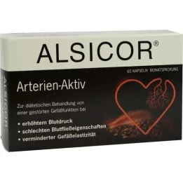 ALSICOR kakaó flavanol kapszulákkal, 60 db