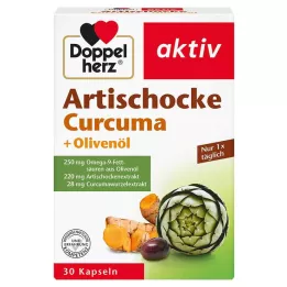 DOPPELHERZ Articsóka+Olívaolaj+Kurkuma kapszula, 30 db