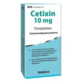 CETIXIN 10 mg-os filmtabletta, 20 db