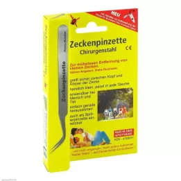 ZECKENPINZETTE Sebészeti acél, 1 db