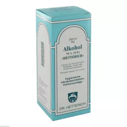 ALKOHOL 70% V/V Heterich, 200 ml