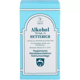 ALKOHOL 70% V/V Heterich, 500 ml