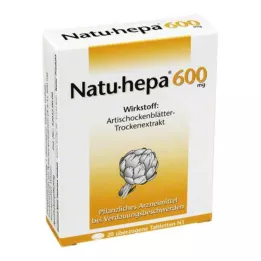 NATU HEPA 600 mg-os bevont tabletta, 20 db