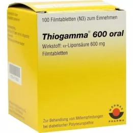 THIOGAMMA 600 orális film -bevonatú tabletta, 100 db