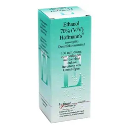 Etanol 70% V/V Hofmanns, 100 ml