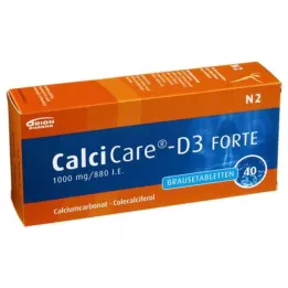 CALCICARE D3 forte pezsgőtabletta, 40 db