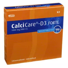 CALCICARE D3 forte pezsgőtabletta, 100 db