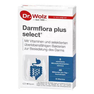 DARMFLORA plus válogatott kapszula, 40 db