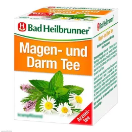 BAD HEILBRUNNER Gyomor- és béltea N-szűrőtasak, 8x1,75 g