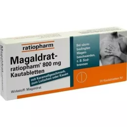 Magaldrat ratiopharm 800 mg tabletta, 20 db