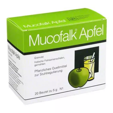 MUCOFALK Apple Gran szájon át alkalmazandó szuszpenzió készítéséhez, 20 db MUCOFALK Apple Gran szájon át alkalmazandó szuszpenzió készítéséhez, 20 db