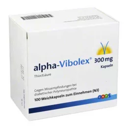 ALPHA VIBOLEX 300 mg-os lágy kapszula, 100 db