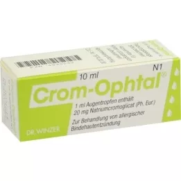 CROM-OPHTAL szemcseppek, 10 ml