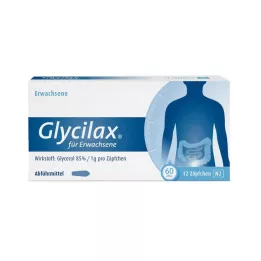 GLYCILAX Kúpok felnőtteknek, 12 db