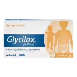 GLYCILAX Kúpok gyerekeknek, 12 db