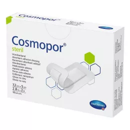 COSMOPOR steril sebkötöző 5x7,2 cm, 10 db