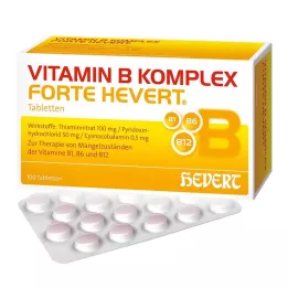 VITAMIN B KOMPLEX forte Hevert tabletta, 100 db
