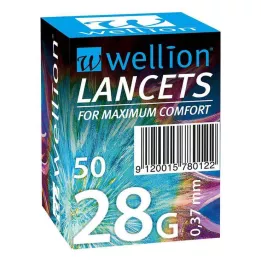 WELLION Lancets 28 G, 50 db