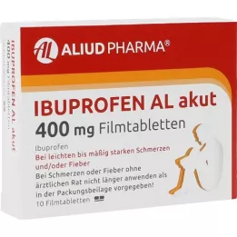 IBUPROFEN AL Akut 400 mg -os film -bevonatú tabletták, 10 db