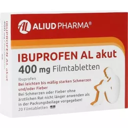 IBUPROFEN AL Akut 400 mg -os film -bevonatú tabletták, 20 db