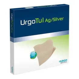 Urgotül Silver 5x5 cm-es sebgéz, 10 db