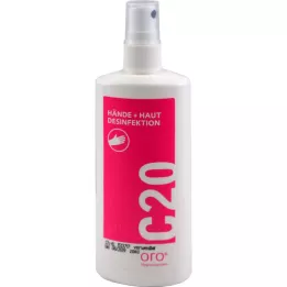 ORO C20 kéz- és bőrfertőtlenítő spray -palack, 125 ml