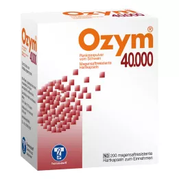 OZYM 40 000 gyomornedv-ellenálló kemény kapszula, 200 db