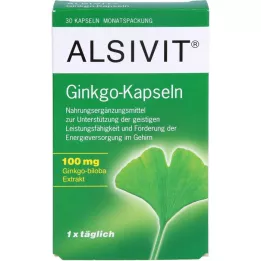 GINKGO 100 mg-os Alsivit kapszula, 30 db