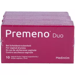 PREMENO Duo Vaginalovula, 3x10 db
