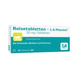 REISETABLETTEN-1A Pharma, 20 db