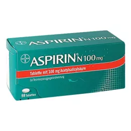 ASPIRIN N 100 mg tabletta, 98 db