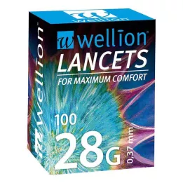 WELLION Lancets 28 G, 100 db