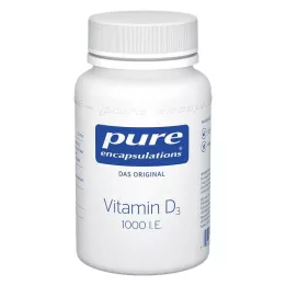 Tiszta kapszulázás D3-vitamin 1000 I.E. kapszulák, 120 db