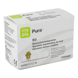 MYLIFE Pura vércukormérő csíkok, 50 db