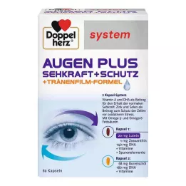DOPPELHERZ Eyes plus Vision+Protection rendszer kapszula, 60 db