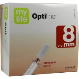 MYLIFE Optifine toll -tűk 8 mm, 100 db