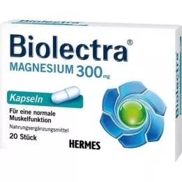 BIOLECTRA Magnézium 300 mg kapszulák, 20 db