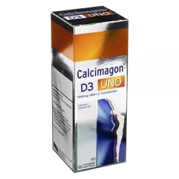 CALCIMAGON D3 Uno rágótabletta, 90 db