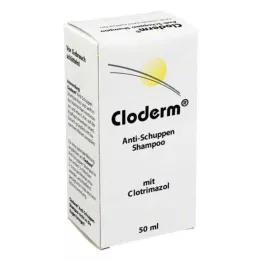 CLODERM Korpásodás elleni sampon, 50 ml