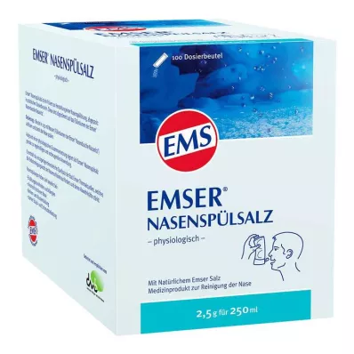 EMSER Orröblítő só élettani flakon, 100 db