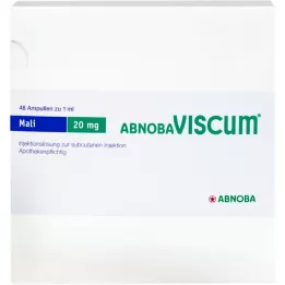 ABNOBAVISCUM Mali 20 mg-os ampullák, 48 db