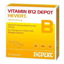 VITAMIN B12 DEPOT Hevert ampullák, 10 db
