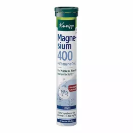 KNEIPP Magnesium 400+C+E pezsgőtabletta, 15 db