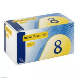 NOVOFINE 8 kanül 0,30x8 mm, 100 db