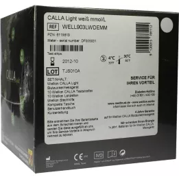 WELLION CALLA világos vércukor mg. Állítsa be a mmol/l fehér, 1 db